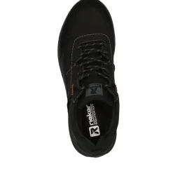 Rieker Evolution Herren Sneaker Rauleder TEX- Membran Wechselfußbett Komfortweite schwarz S23 U0100-00