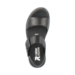 Rieker EVOLUTION Sandale Leder schwarz S14 W0800-00