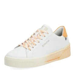 Rieker EVOLUTION Sneaker weiss aprikot S14 W0704-81