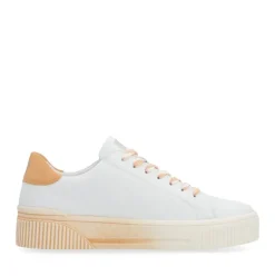 Rieker EVOLUTION Sneaker weiss aprikot S14 W0704-81