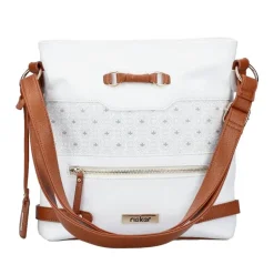 Rieker Handtasche Umhängetasche Crossbody Bag weiß S12 H1097-80