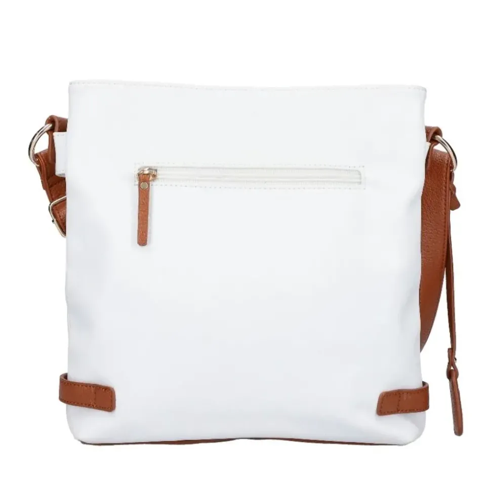 Rieker Handtasche Umhängetasche Crossbody Bag weiß S12 H1097-80