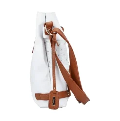 Rieker Handtasche Umhängetasche Crossbody Bag weiß S12 H1097-80