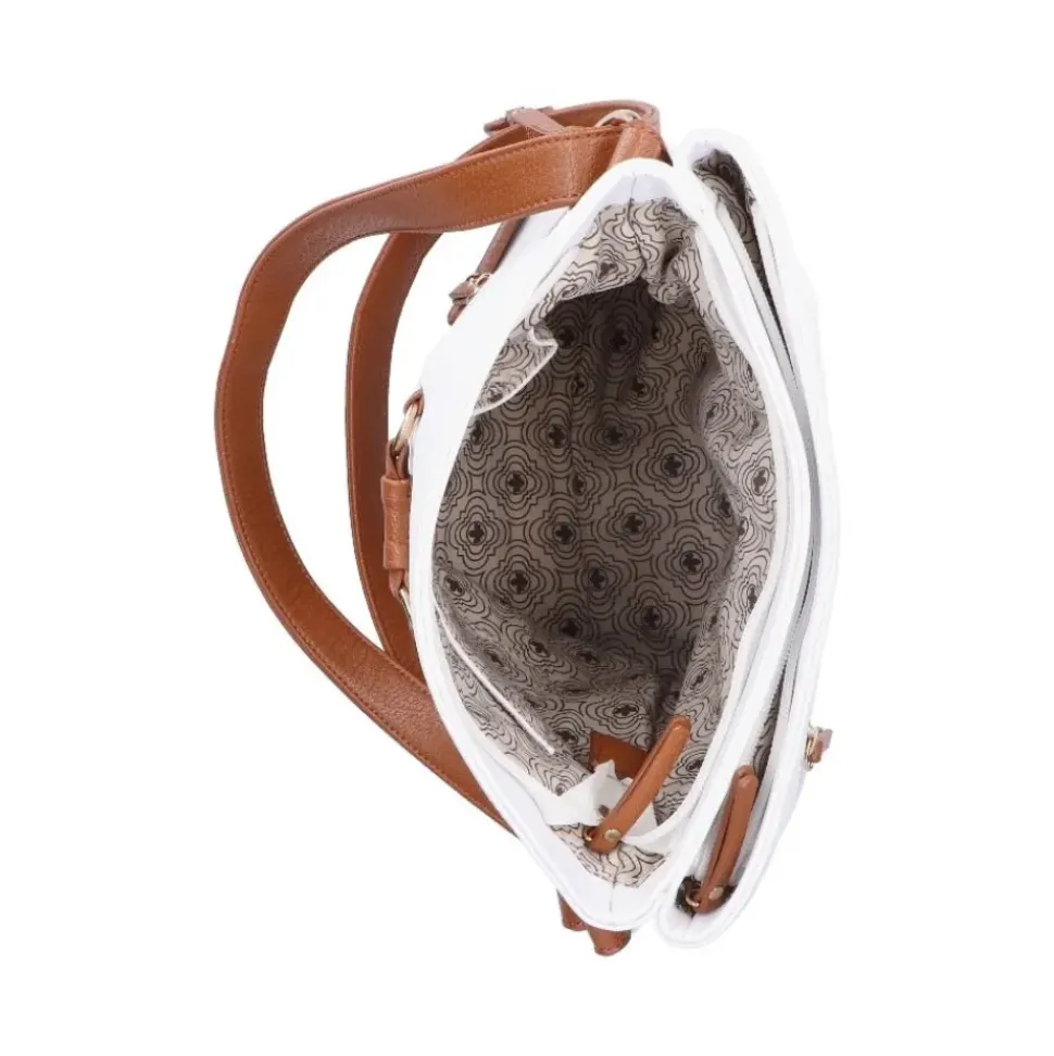 Rieker Handtasche Umhängetasche Crossbody Bag weiß S12 H1097-80