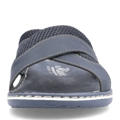 Rieker Herren Pantoletten marineblau S13  21090-14