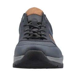 Rieker Herren Schnürschuhe blau-braun S23 11211-14