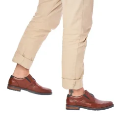 Rieker Herren Schnürschuhe kastanienbraun  S23  14621-24