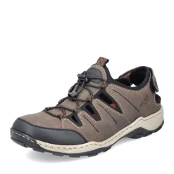 Rieker Herren Slipper mokka S13  08085-24