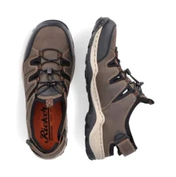 Rieker Herren Slipper mokka S13  08085-24