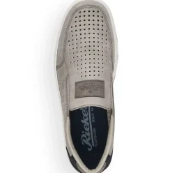 Rieker Herren Slipper mondgrau S13 18267-40