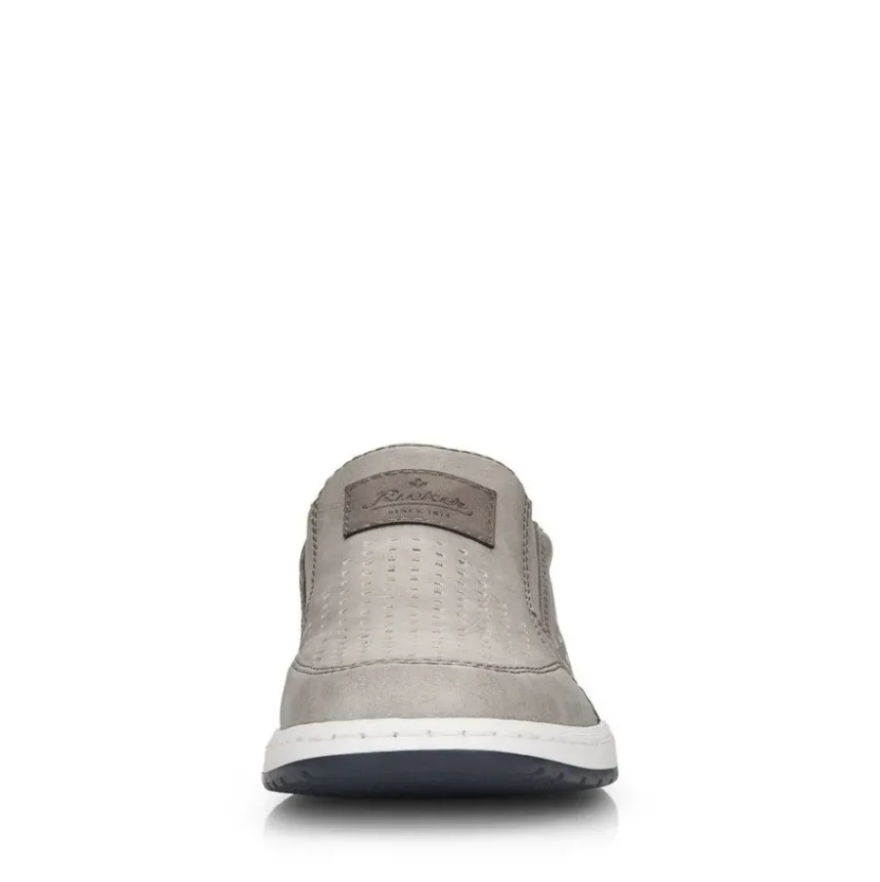 Rieker Herren Slipper mondgrau S13 18267-40