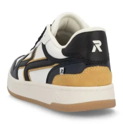Rieker Herren Sneaker Low cremeweiß S24 U1900-81