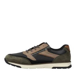 Rieker Herren Sneaker multicolor Komfortweite schwarz S23 B2003-90