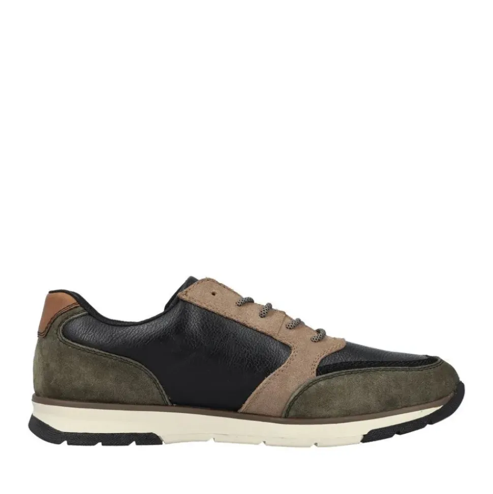 Rieker Herren Sneaker multicolor Komfortweite schwarz S23 B2003-90