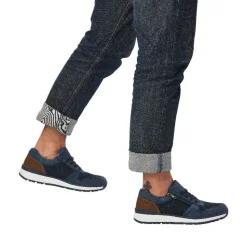 Rieker Herren Sneaker pazifikblau B9006-14