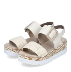 Rieker Keilsandalette beige S14 V3950-61