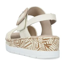 Rieker Keilsandalette beige S14 V3950-61