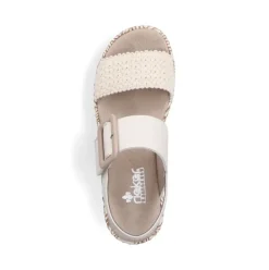 Rieker Keilsandalette beige S14 V3950-61