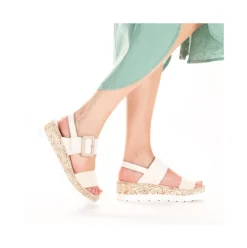 Rieker Keilsandalette beige S14 V3950-61