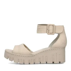 Rieker Keilsandalette beige S14 68093-60