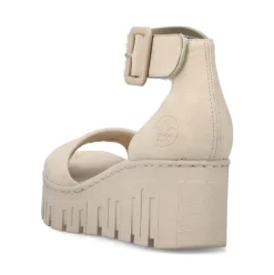 Rieker Keilsandalette beige S14 68093-60
