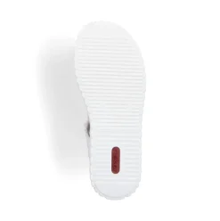 Rieker Keilsandalette H - Weite Extraweit Schlupf weiß S14 63261-80