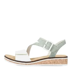 Rieker Keilsandalette mint S14 V3660-52