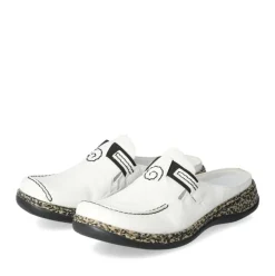Rieker Pantolette Clogs weiß 46393-80