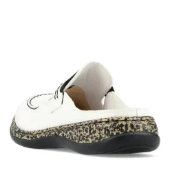 Rieker Pantolette Clogs weiß 46393-80