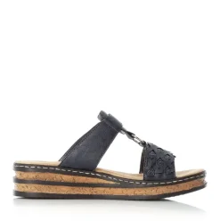 Rieker Pantolette dunkleblau S14  629K9-14