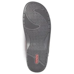 Rieker Pantolette Klettverschluss Leder braun 25590-25
