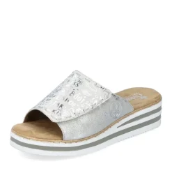 Rieker Pantolette silber metallic S14 V0290-90