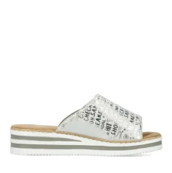 Rieker Pantolette silber metallic S14 V0290-90