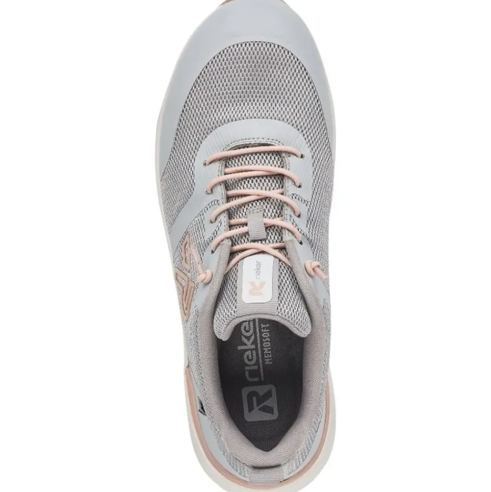 Rieker R- Evolution Damen Sneaker low Gummisenkel grau S12 40102-40