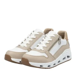 Rieker Revolution Sneaker weiss braun S15 N5204-80