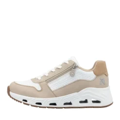 Rieker Revolution Sneaker weiss braun S15 N5204-80