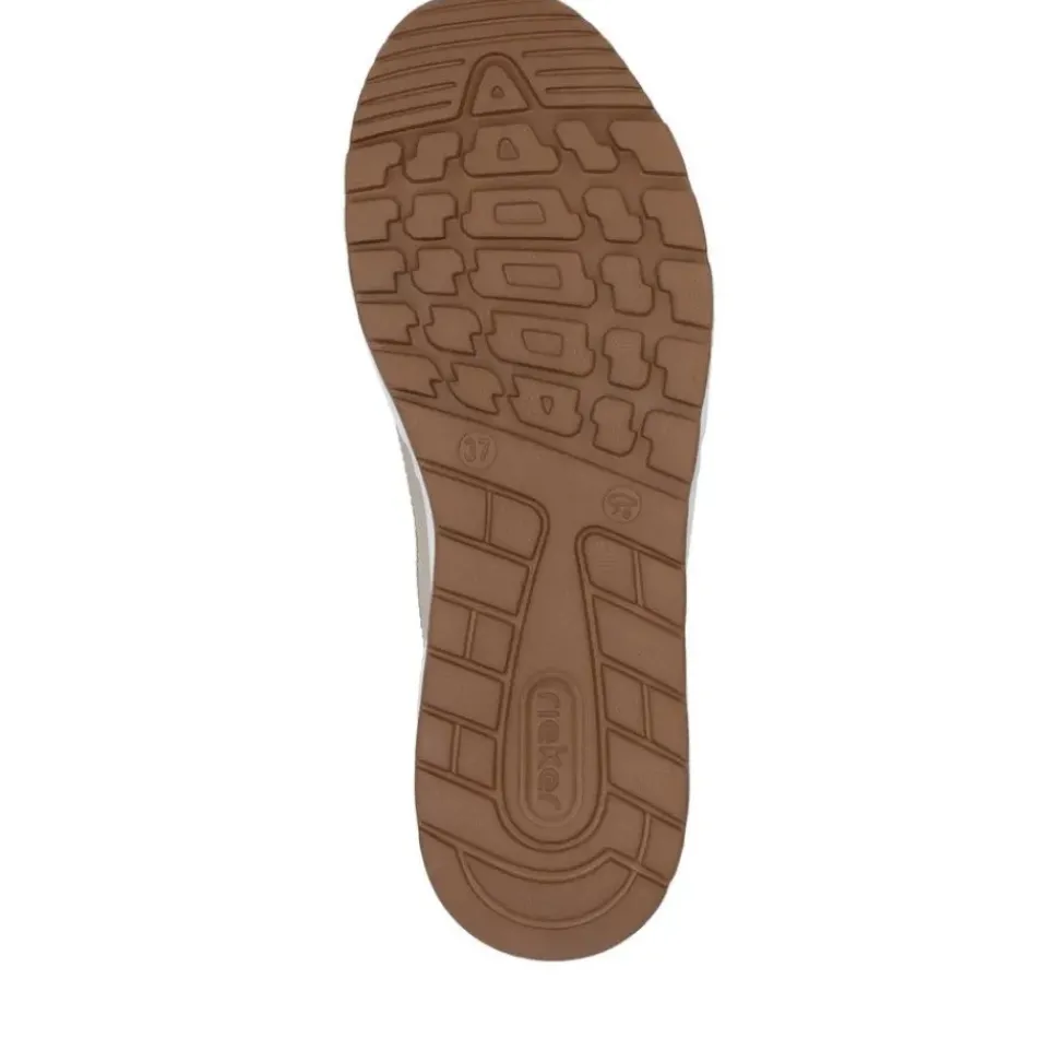 Rieker Revolution Sneaker weiss braun S15 N5204-80
