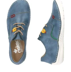 Rieker Schnürschuh blau S14 52528-14