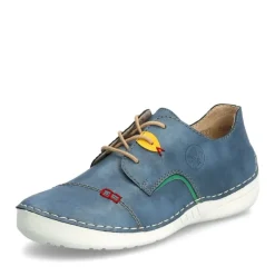 Rieker Schnürschuh blau S14 52528-14