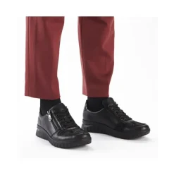 Rieker Schnürschuh schwarz S24 59001-00