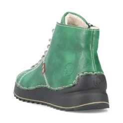 Rieker Schnürstiefelette grün S24 71510-52