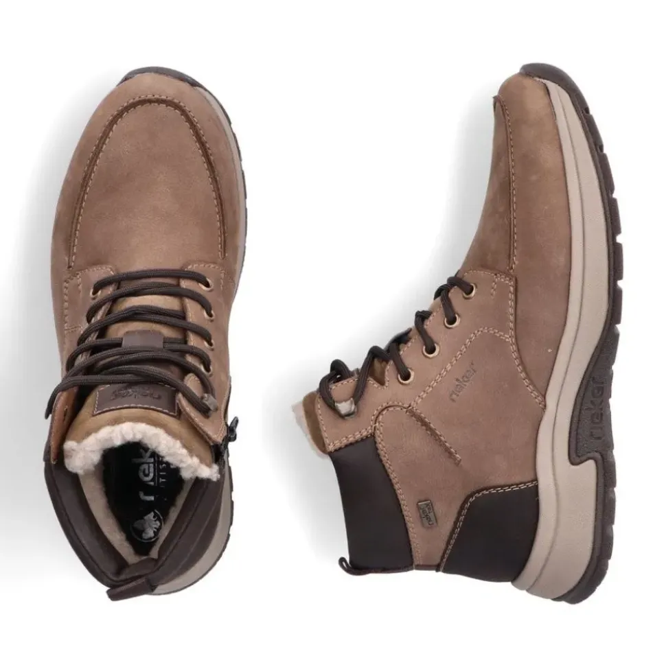 Rieker Schnürstiefel TEX Membran braun S24 11020-24