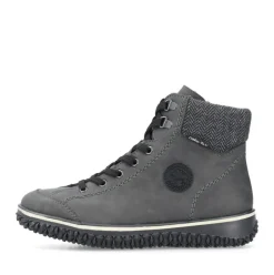 Rieker Schnüstiefelette grau TEX Menbran S24 Z4251-45