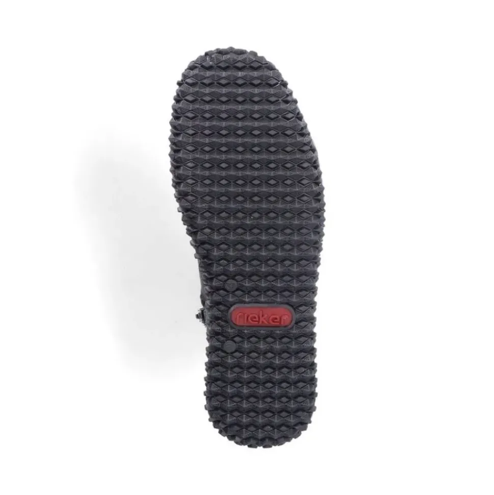 Rieker Schnüstiefelette grau TEX Menbran S24 Z4251-45