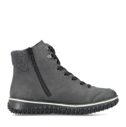 Rieker Schnüstiefelette grau TEX Menbran S24 Z4251-45