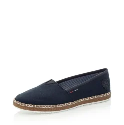 Rieker Slipper Antistress Gummizug blau M2278-14