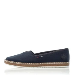 Rieker Slipper Antistress Gummizug blau M2278-14
