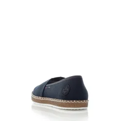 Rieker Slipper Antistress Gummizug blau M2278-14