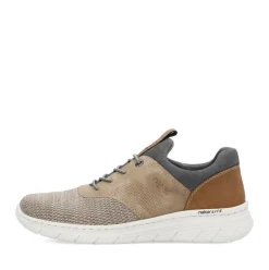 Rieker Slipper beige-braun S14 13150-64