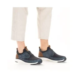 Rieker Slipper blau S14 19550-14